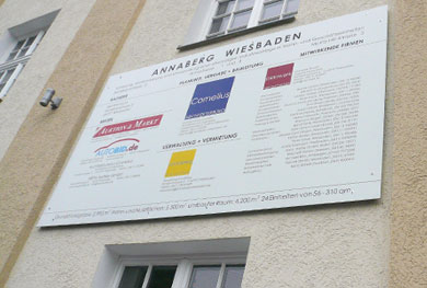 bauschilder;wegweiser;werbeschilder;schilderplatten;baustellenschilder""